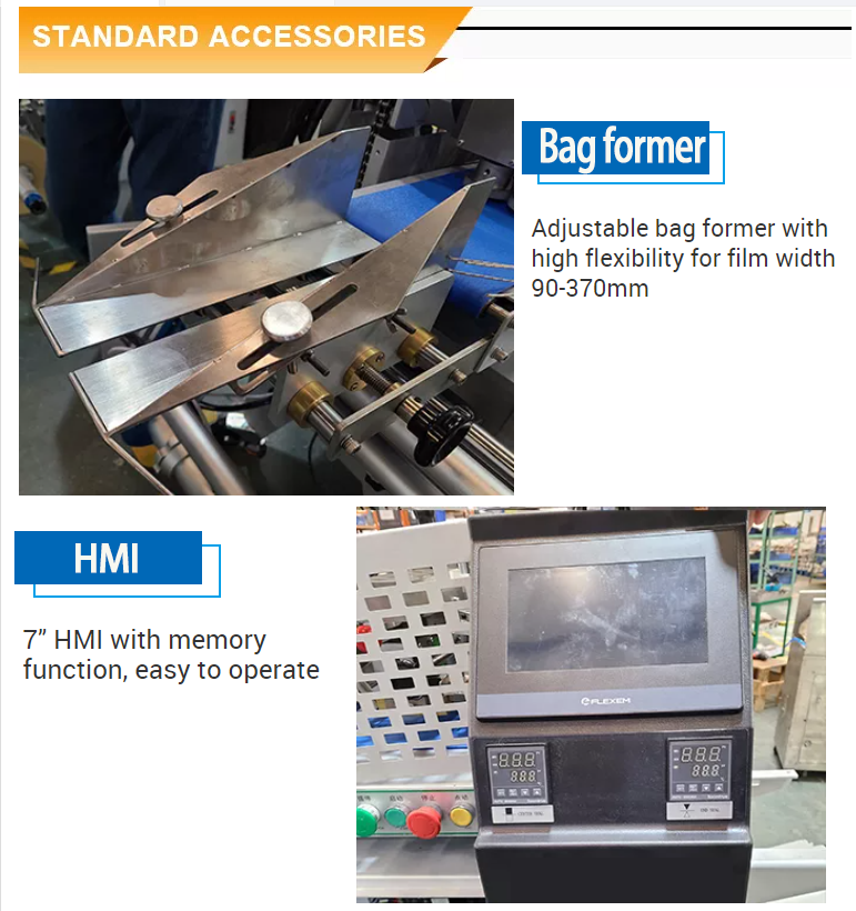 Full Automatic Flow Pack Machine for Filling Upper Film Reel and Cartoning Chocolate Bars