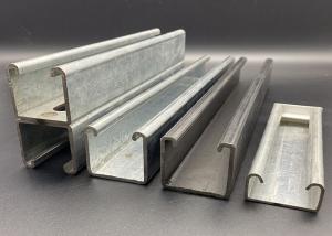 China 6M Metal Strut Channel 41x82 2.5mm Unistrut Double Strut Carbon Steel wholesale