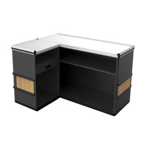 China Powder Coating Supermarket Retail Checkout System With Cold Rolled Steel Construction wholesale