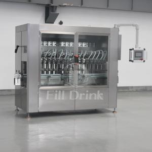 China 24 Nozzles Piston Filling Machine 5500BPH SS304 Piston Filling Equipment wholesale