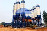HZS120 Wet Mix Concrete Plant, JS2000 Automatic Aggregate Industries Concrete