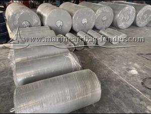 China Marine Foam Filled Fender Eva Polyurea Printed Buoy For Wharf Docking wholesale