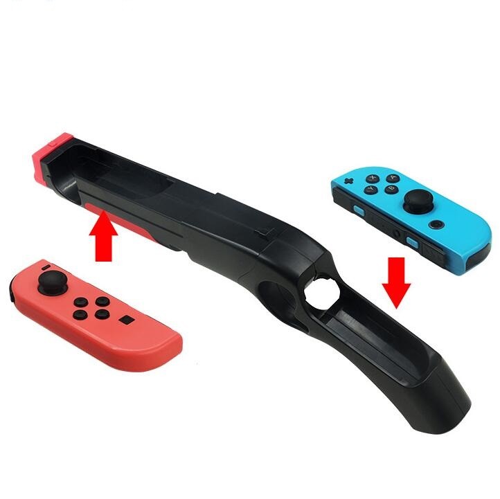 Gun Game ABS Nintendo Switch Joy Con Gun FCC Customized Logo