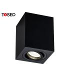 6W Surface Mount Adjustable Downlight GU10 Black Ceiling Mounted