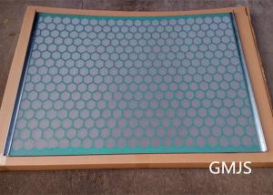 China Stainless Steel Hook Strip Flat Shale Shaker Screen 20-325 ISO 9001 Certification wholesale