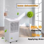 35m2 220v Portable Fully Automatic Dry Air Dehumidifier