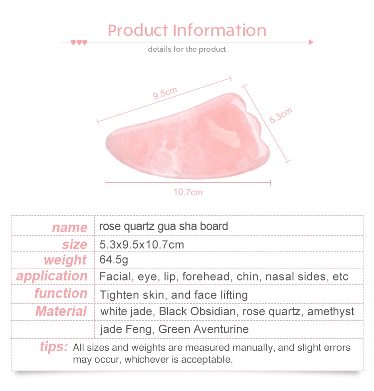 15cm Facial Roller And Gua Sha Set