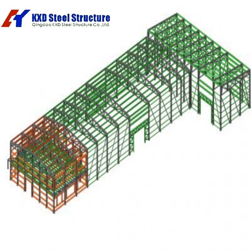 Two-Storey Metal Workshop with Office