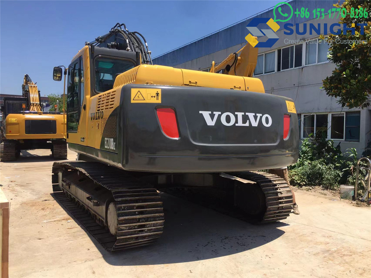 Used Refurbished Volvo EC210 Crawler Excavators Manufactured In Sweden