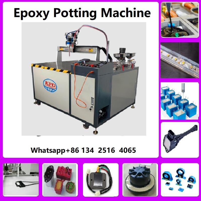 Ab Potting Machine Two Parts Glue Dispensing machine 2K metering potting machine for water gauges