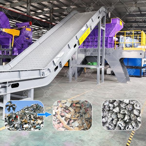 Scrap Metal Briquettes Shredder Scrap Metal Processing Plant Scrap Metal
