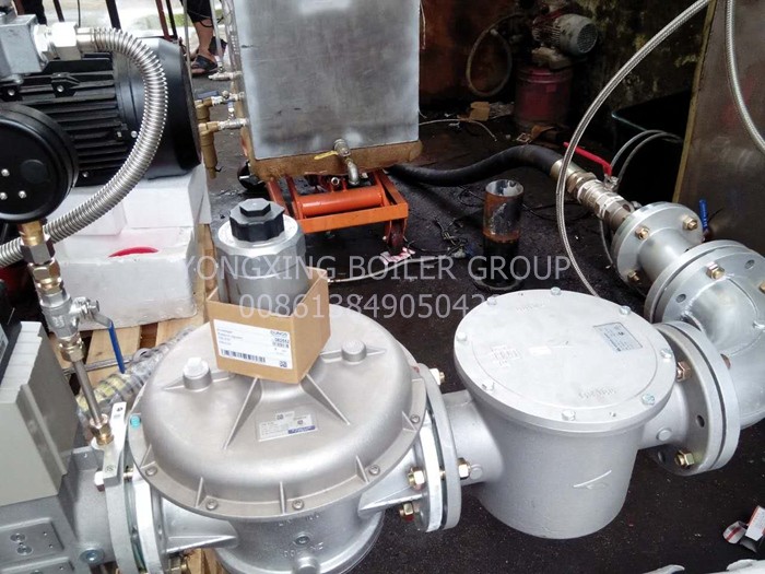Industrial Gas Oven Burners Natural Gas Burner For Boiler Curing Furnace Two Stage Modulated