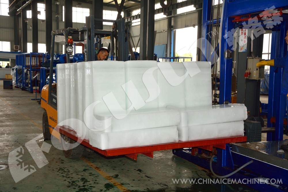 3tons/24hours Flake Ice Making Machine Advanced Technology and Danfoss Expansion Valve