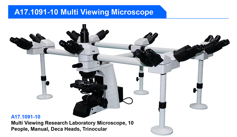 Rohs OPTO EDU A17.1091 Manual Microscope Research Laboratory 10 People