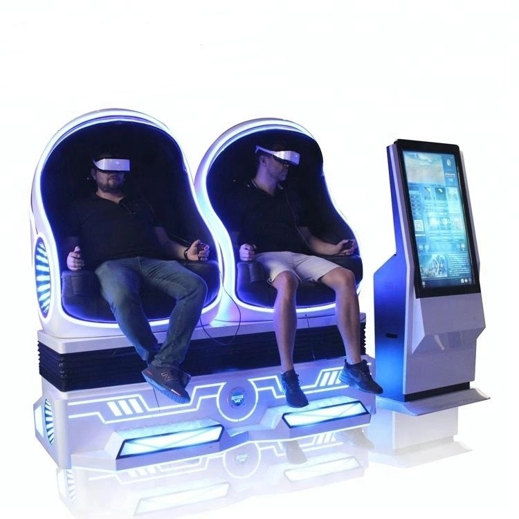 4 KW 9D VR Egg Chair Virtual Reality Space Capsule For Resort , Zoo