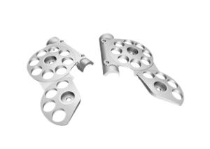 China Motorcycle Bike Aluminum Die Casting Parts A380 Clear Painting wholesale