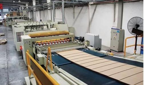 Cartons Packaging Type Corrugated Board Making Equipment 3/5/7 Layer Production Line