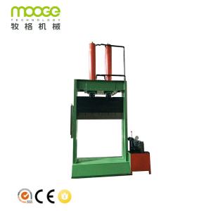China Single Knife Hydraulic Bale Cutter 2t Rubber Bale Cutter wholesale