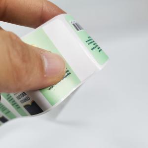 China BOPP Pearlized Waterproof Cosmetic Labels Elegant Matte Cosmetic Jar Labels wholesale