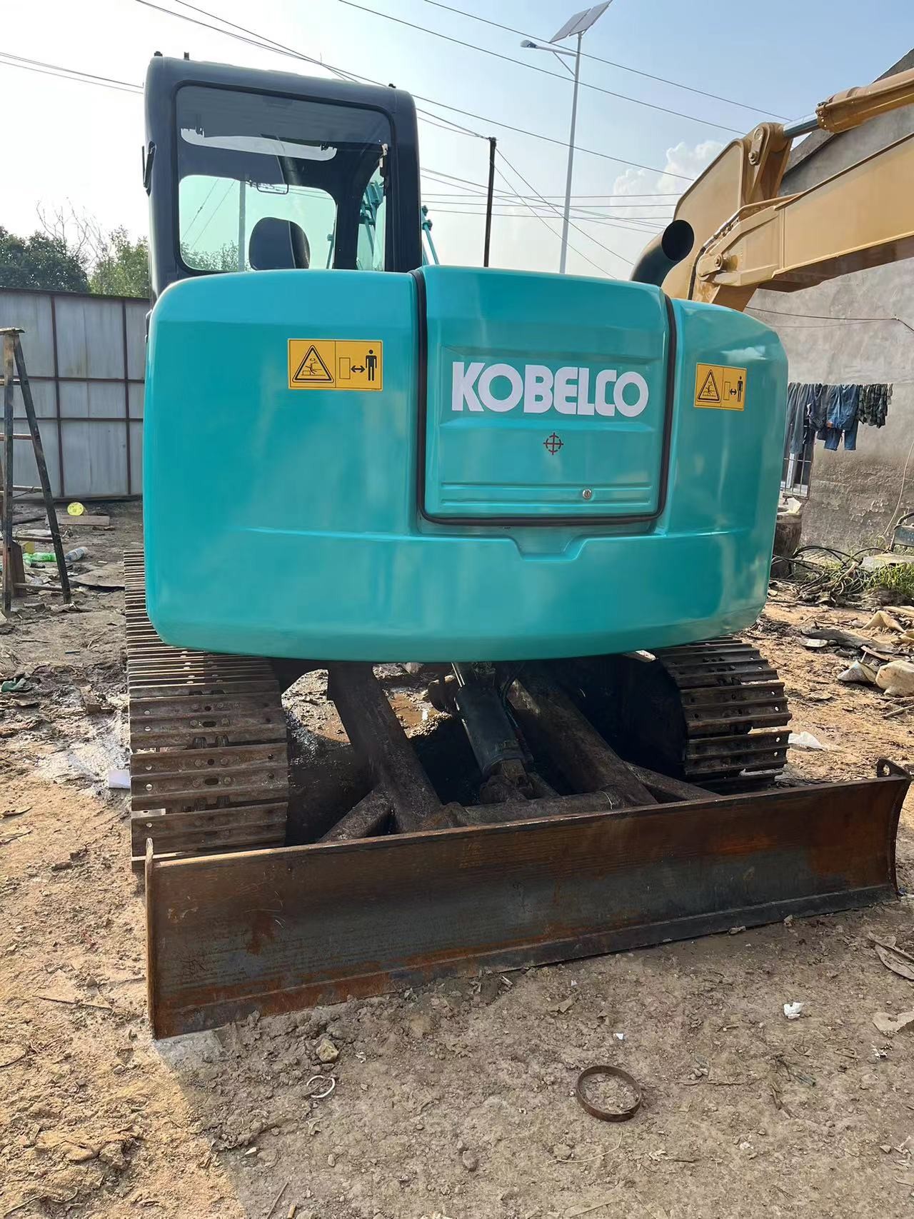 KOBELCO SK75 Used Crawler Excavator 7.5 Ton 41KW Power With Good Condition