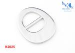 Brush Nickle Bag Metal Buckle Oval Belt Strap Buckle Hardware For Handbag