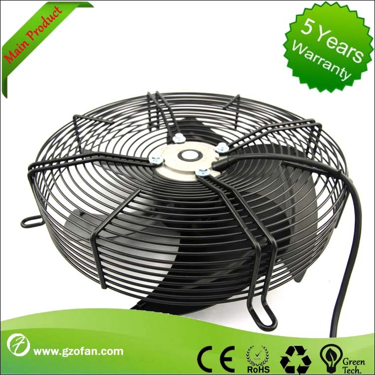 Small 220V Industrial Extractor Fan For Eshaust Ventilation Sheet Steel Material