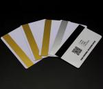 ATM Machine Parts White Magnetic Stripe Smart Blanking PVC Cards