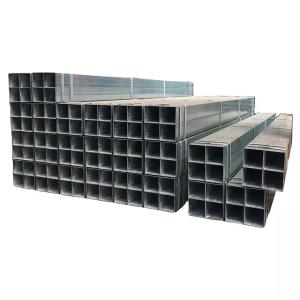 China Astm A53 Galvanized Structural Steel Tubing BS 1387-1985 Iron Square Pipe wholesale