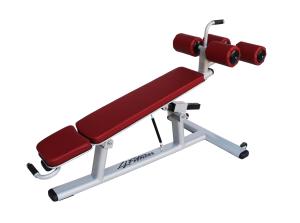 China Life Fitness Gym Rack And Bench , Adjustable Abdominal Crunch Bench wholesale
