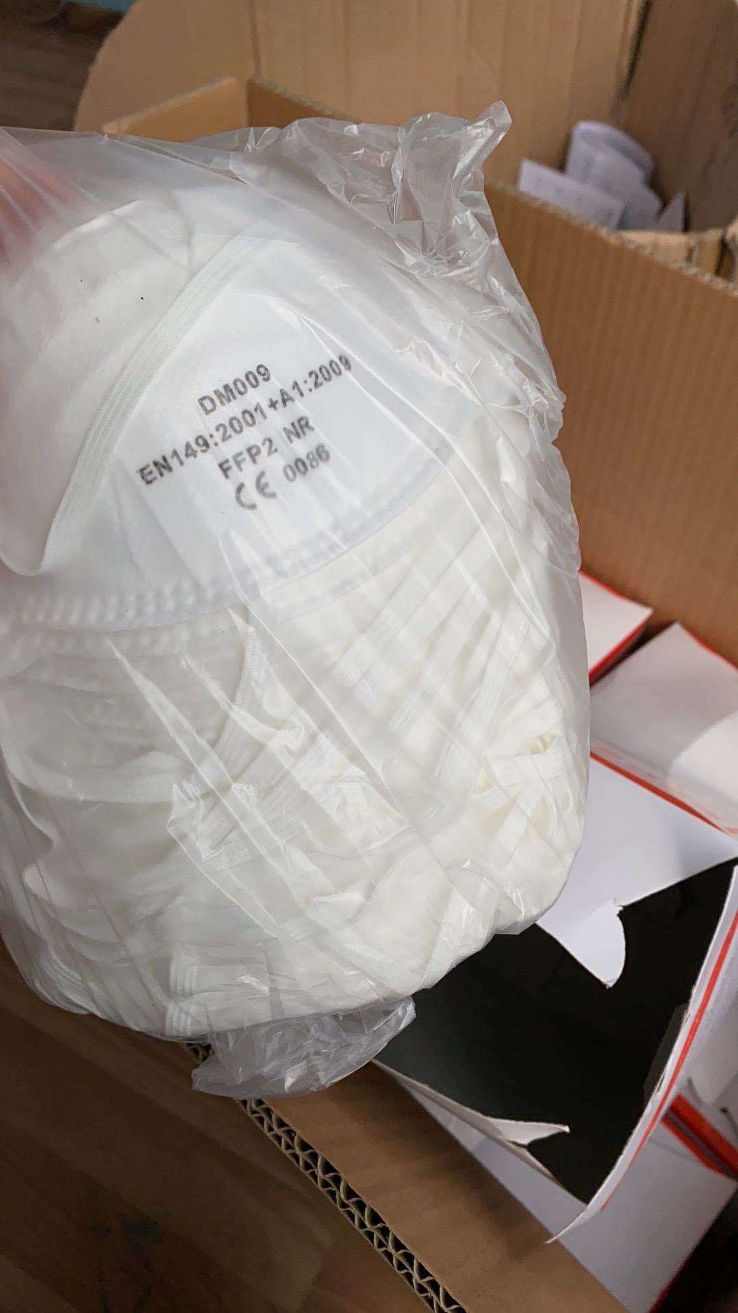 Protective Ffp2 N95 Face Mask For Block Dust Bacteria