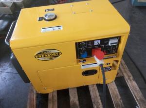 China Custom 7KVA 3 Phase Small Diesel Generators , Small Quiet Diesel Generator wholesale