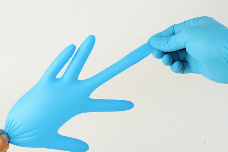 13 Inch 18 Mil 0.45mm Disposable Nitrile Gloves Powder Free