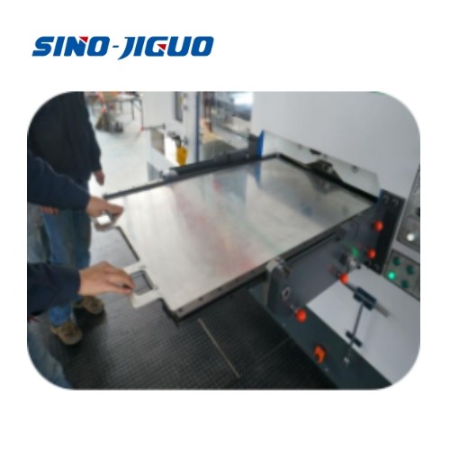 1400mm Max. Feeding Pile Paper Die Cutting Equipment With Total Power Of 14.5 Kw