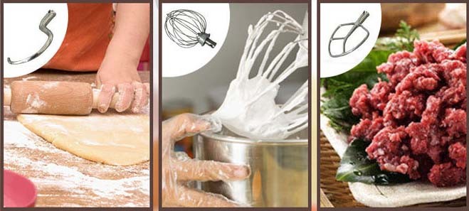 Hot Sell Commercial 10L F type dough mixer Biscuit Making Machinery Dough Mixer with S/S.18/8 bowl