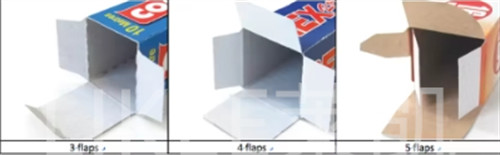 Automatic Aluminium Foil Roll Carton Packing Machine For 400g/square meters White Cardboards