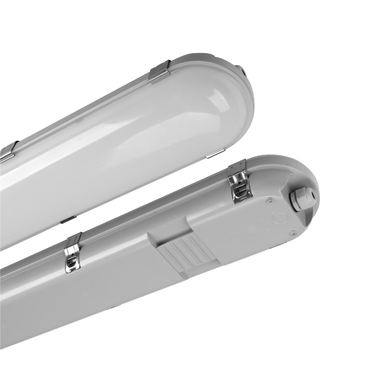 Ip65 Tri Proof Led Light Fixture , Microwave Sensor Led Batten 150cm