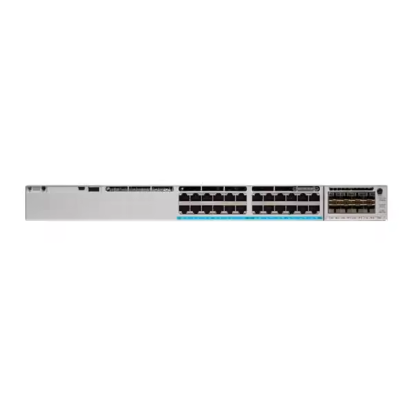 24 Gigabit SFP Port C9300-24S-A Network Switch 9300 Switch Series with VLAN Capability
