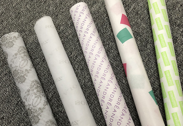 22gsm Shoe Wrapping Paper 50gsm 100m Flower Clothing Decoration