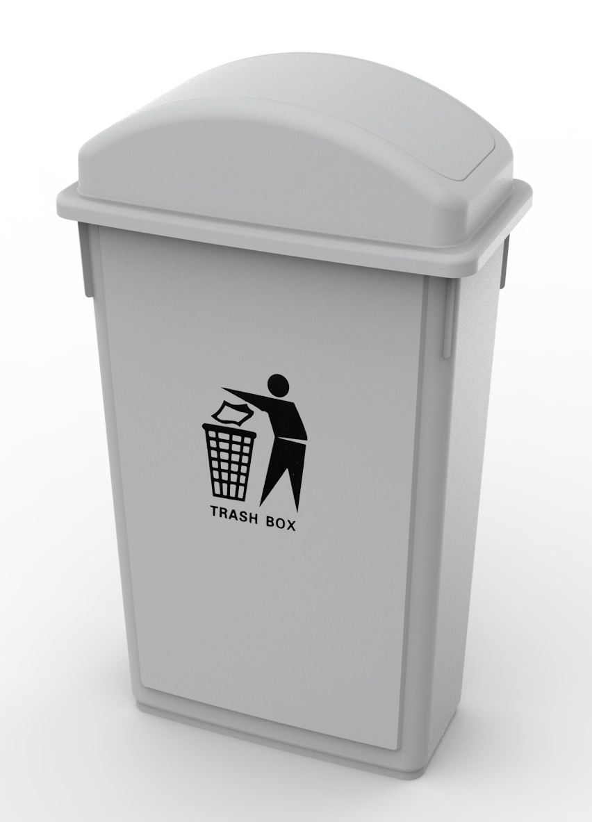 hospital medical waste bin with foot pedal yellow bins