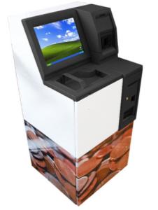 China High Definition Multi Function Kiosk Automation Coins Collection Counter wholesale