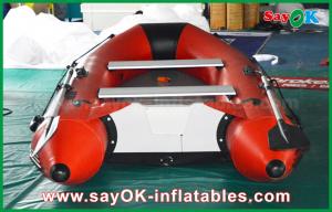China 0.9mm PVC Inflatable Boats Aluminium Alloy Floor 4-6 Person Canoeing Kayak wholesale