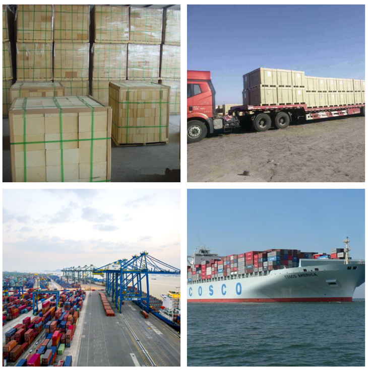 Bulk Density ≥3.95g/cm Fused Cast Zircon Mullite Refractory Bricks For Glass Kiln Lining
