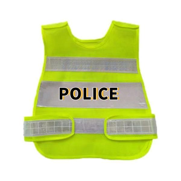 Safety Police Reflective Vest Traffic Mesh Multifunctional Stab Resistant