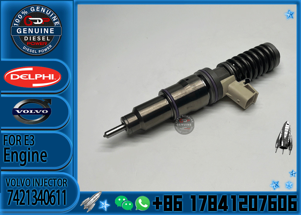 Fuel injector Assembly BEBE4D24001 21340611 21371672 7421340612 9021371673 85003264 85003263 7421340611 For VOL