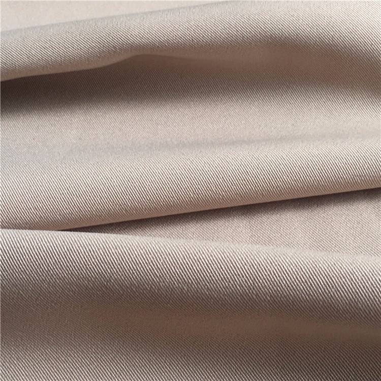 Durable 95 Polyester 5 Spandex Twisted Twill 210GSM Gabardine Fabric for Suits Blazer