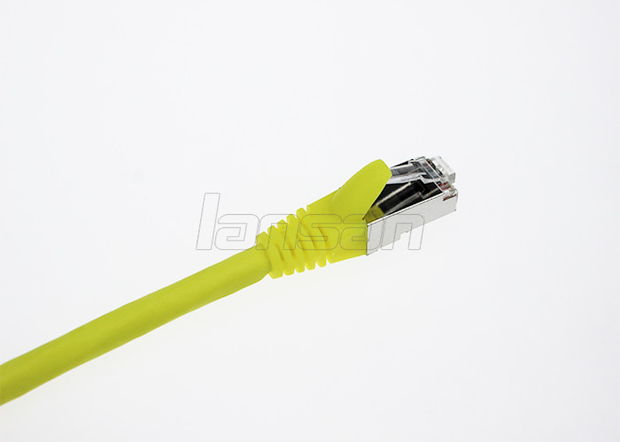 LSZH Gigabit Bare Copper Ethernet Cat 7 Cable , F / FTP Patch Cable With RJ45 Connector