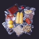 QS SGS Three Sides Seal Vacuum Sealer Food Bags Jerk Meat Plastic Storage​ Bag
