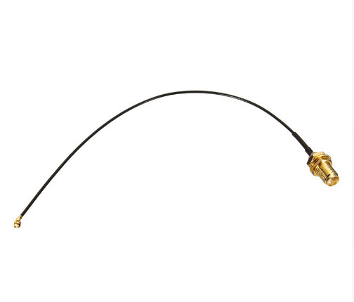 Custom SMA Extension RF Cable Assemblies , Straight to IPEX Female RF Coaxial Cable