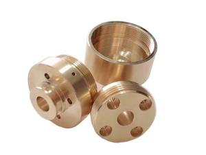 China OEM ODM CNC Machining 0.002mm Copper Machined Parts wholesale
