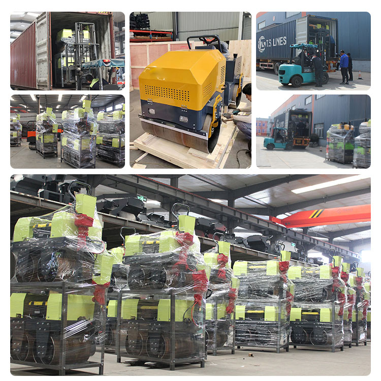 600mm Compaction Width Handheld Soil Compactor Machine with 2.5L Fuel Tank Capacity